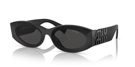 Miu Miu MU 11WS 54 Dark Grey & Matte Black .